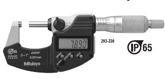 Digital Micrometer "Mitutoyo" model 293-240